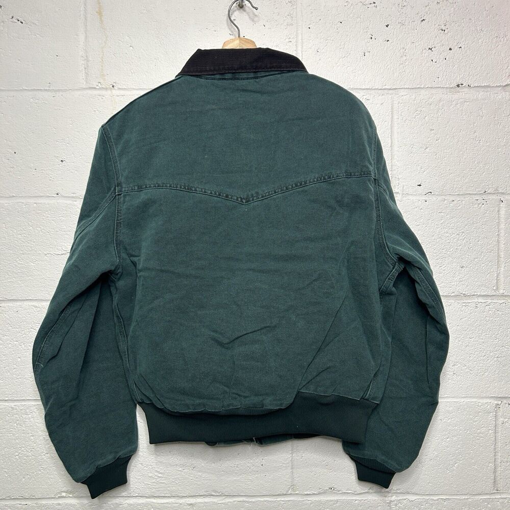 Vintage Carhartt Quilted Santa Fe Jacket “Hunter Green” J14HTG - Picture 2 of 13